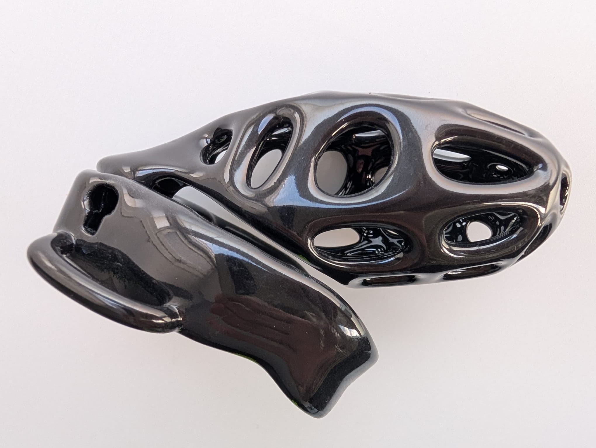 Custom made chastity device with secure locking mechanism