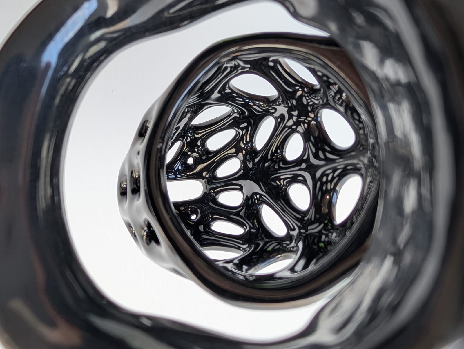 Handcrafted custom chastity cage with premium finish