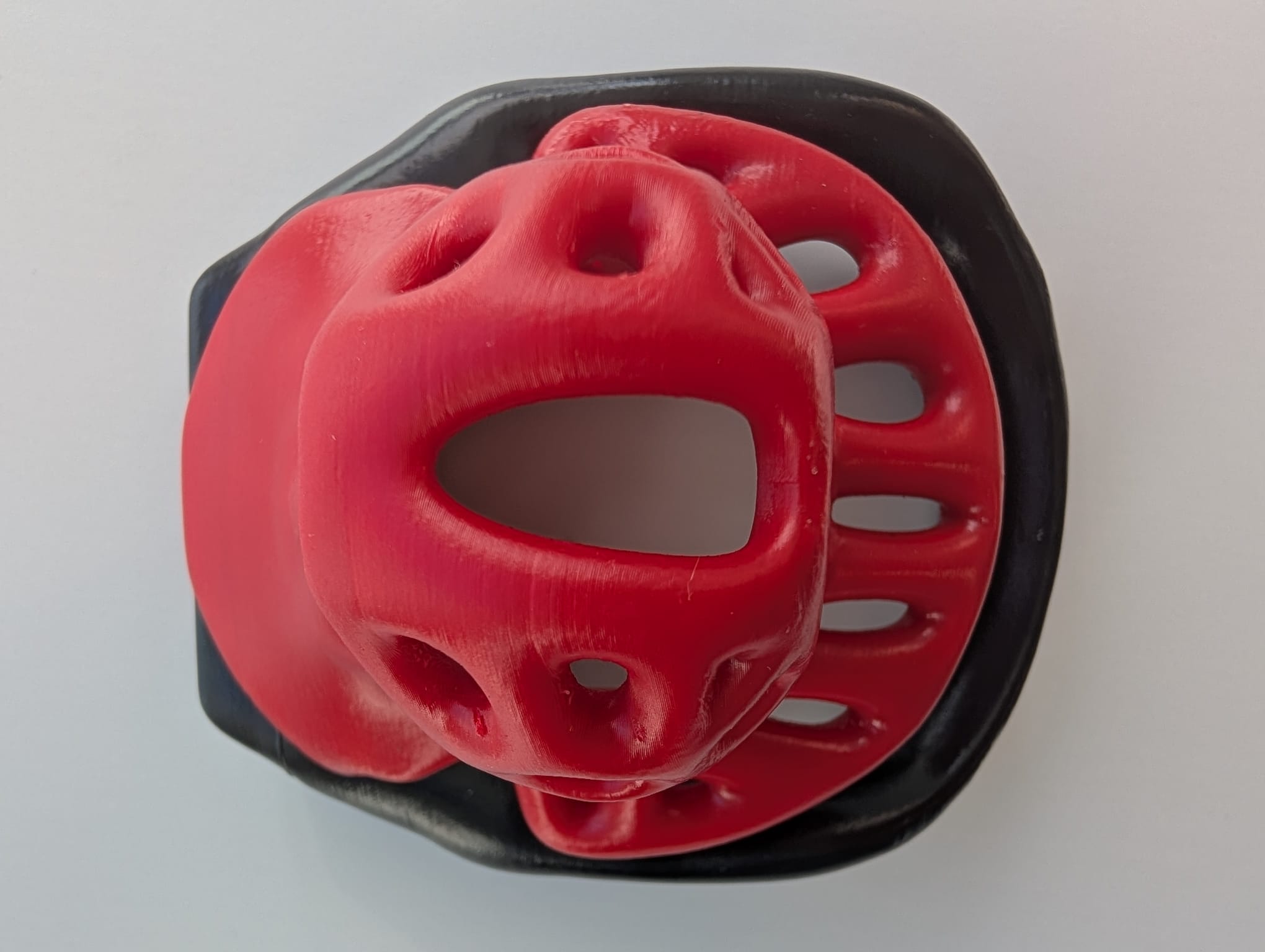 Standard finish custom chastity cage design